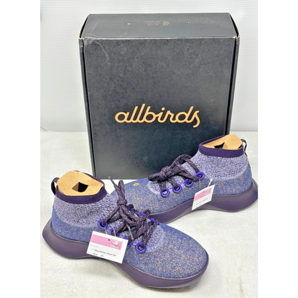 Allbirds Mens Wool Dasher Mizzle‎ Mid - Purple Sneaker Shoes -Size 7M / 8W - NEW main image 7